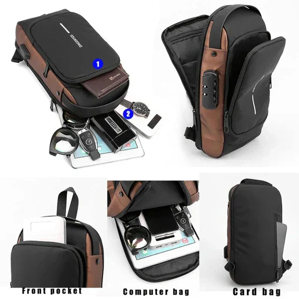 Crossbody Sling Bag for Men and Women.