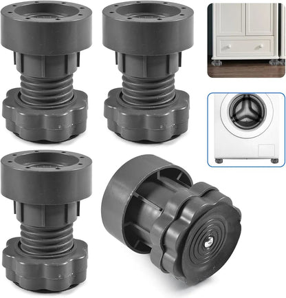Height Adjustment Washing Machine Stand with Anti Vibration Pads.
