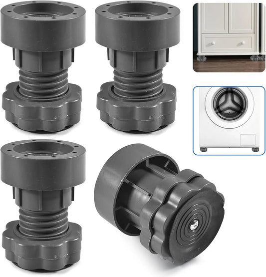 Height Adjustment Washing Machine Stand with Anti Vibration Pads.
