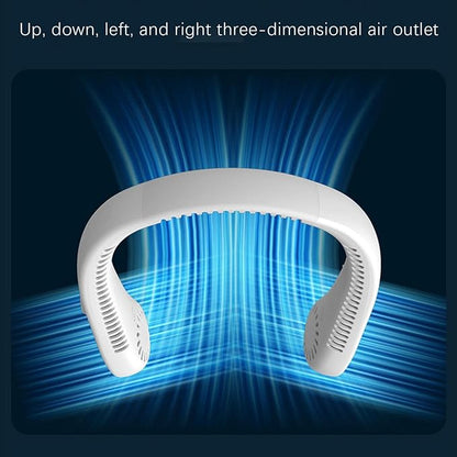 Neckband Portable Air Conditioning Neck Cooler Rechargeable USB