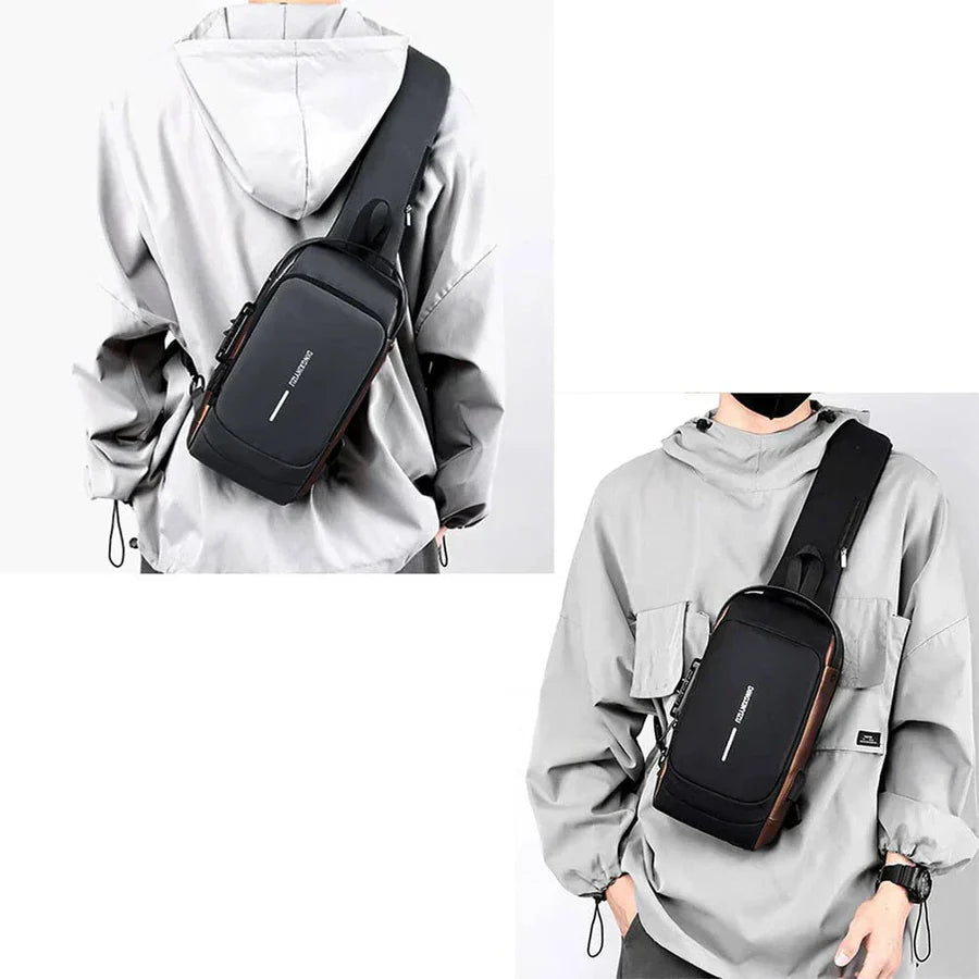 Crossbody Sling Bag for Men and Women.