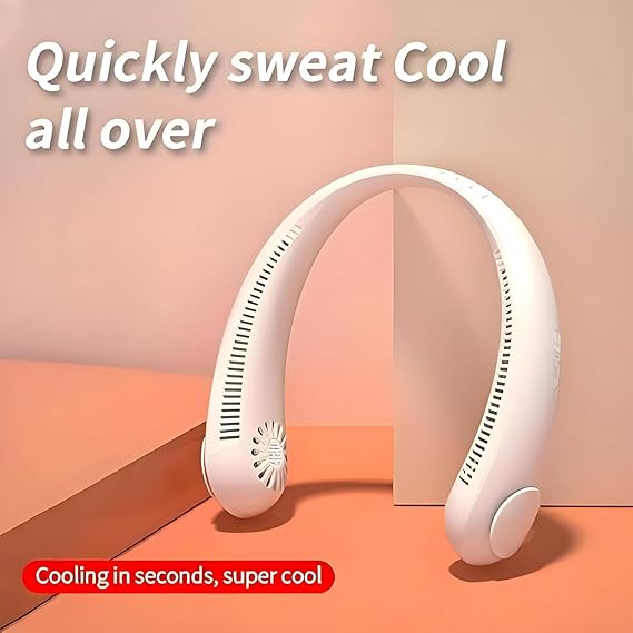 Neckband Portable Air Conditioning Neck Cooler Rechargeable USB