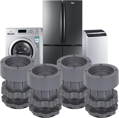 Height Adjustment Washing Machine Stand with Anti Vibration Pads.