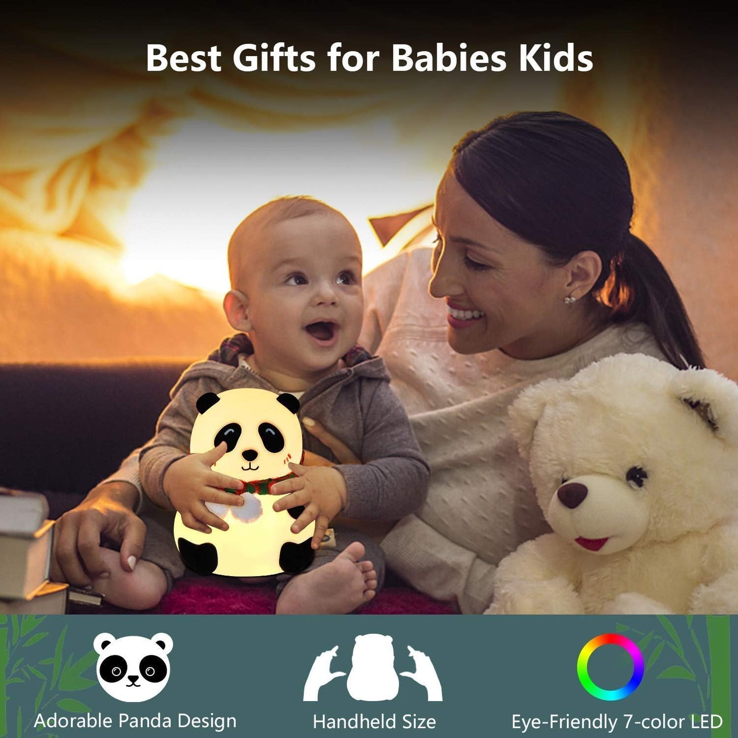 Panda Light Lamp, Birthday Gifts