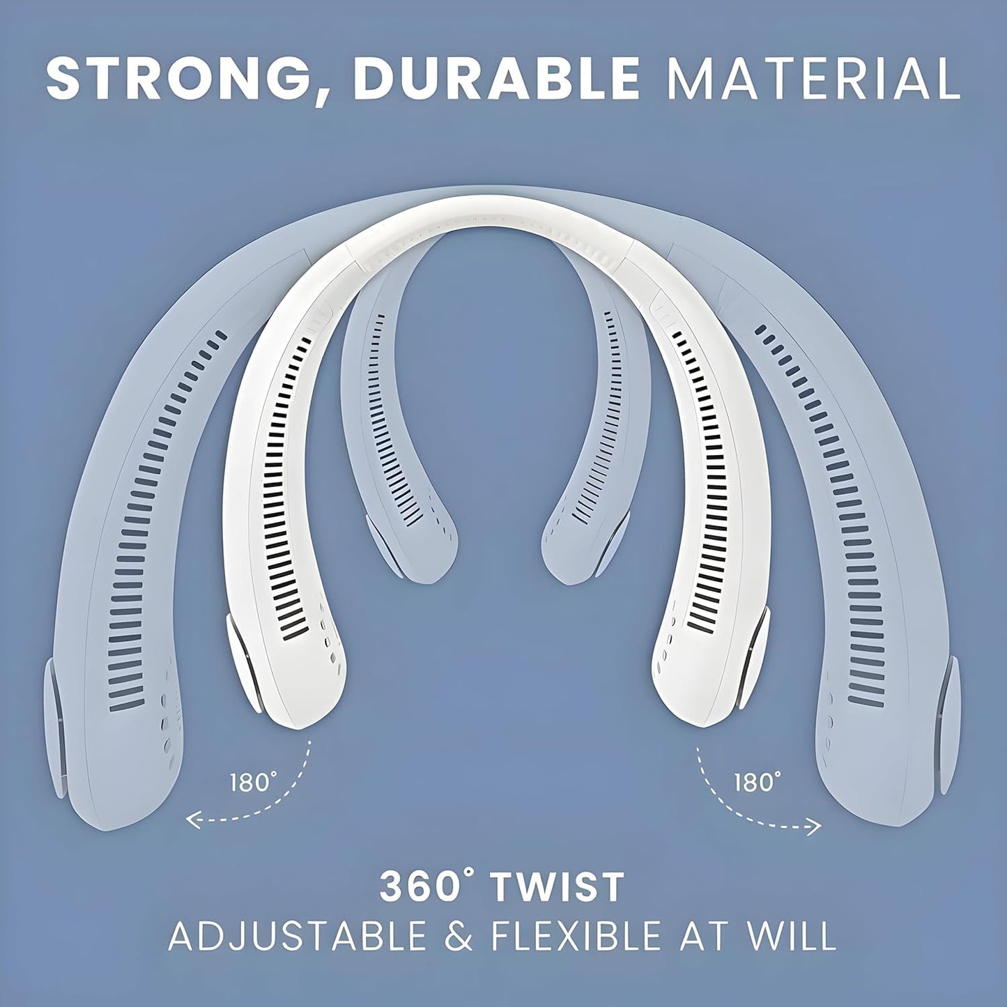 Neckband Portable Air Conditioning Neck Cooler Rechargeable USB