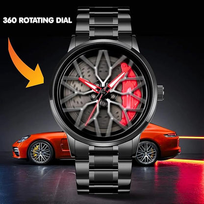 Stereoscopic Car Wheel Watch