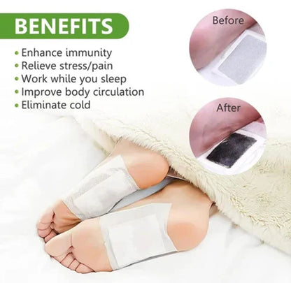 Foot Pads - Kinoki Detox Foot Patches (Pack of 10)