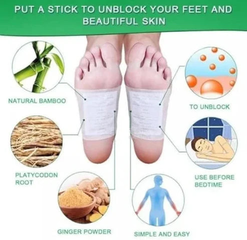 Foot Pads - Kinoki Detox Foot Patches (Pack of 10)