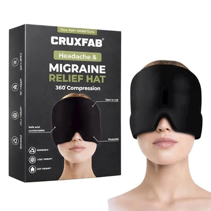 Migraine Relief Cap Headaches, Sinuses, Tension Relief and Headache Relief.